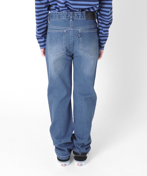 GLAZOS（グラソス）の「[ストレート]ヴィンテージ加工デニムパンツ（デニムパンツ・キッズ・ブルー/ライトブルー/インディゴブルー・130cm/140cm/170cm/150cm/160cm）」の13枚目の写真