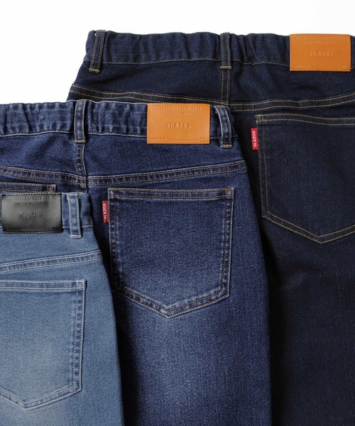 GLAZOS（グラソス）の「[ストレート]ヴィンテージ加工デニムパンツ（デニムパンツ・キッズ・ブルー/ライトブルー/インディゴブルー・130cm/140cm/170cm/150cm/160cm）」の11枚目の写真