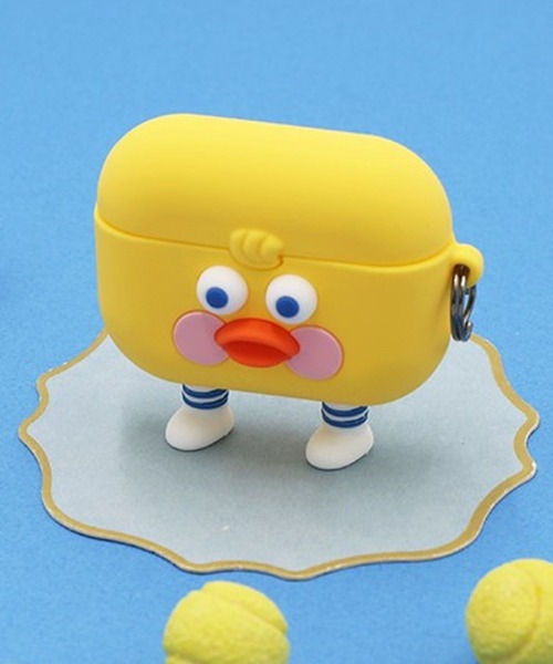 Brunch Brother(ブランチブラザー)の「Romane corp./BRUNCH BROTHER Airpods proシリコンケース 2271812(ヘッドフォン/イヤホン・レディース・ホワイト/ブラック/ピンク/イエロー/その他1/ベージュ・0)」の4枚目の写真