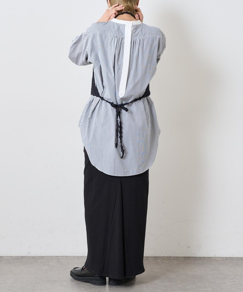 Omekashi（オメカシ）の「バックテールカットスカート（スカート・レディース・ピンク/グレー/ブラック/ブラウン・36/38）」の15枚目の写真