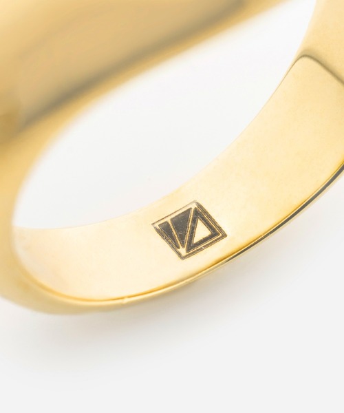 Vaya Con Dios（ヴァヤコンディオス）の「R105 stainless - Sirius mat ring（リング・メンズ・シルバー/ゴールド・#13/#19/#21/#9/#17）」の13枚目の写真