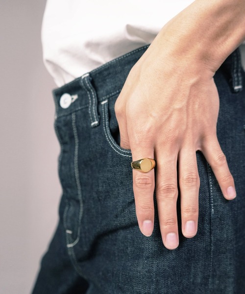 Vaya Con Dios（ヴァヤコンディオス）の「R105 stainless - Sirius mat ring（リング・メンズ・シルバー/ゴールド・#13/#19/#21/#9/#17）」の14枚目の写真