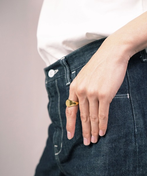 Vaya Con Dios（ヴァヤコンディオス）の「R105 stainless - Sirius mat ring（リング・メンズ・シルバー/ゴールド・#13/#19/#21/#9/#17）」の16枚目の写真