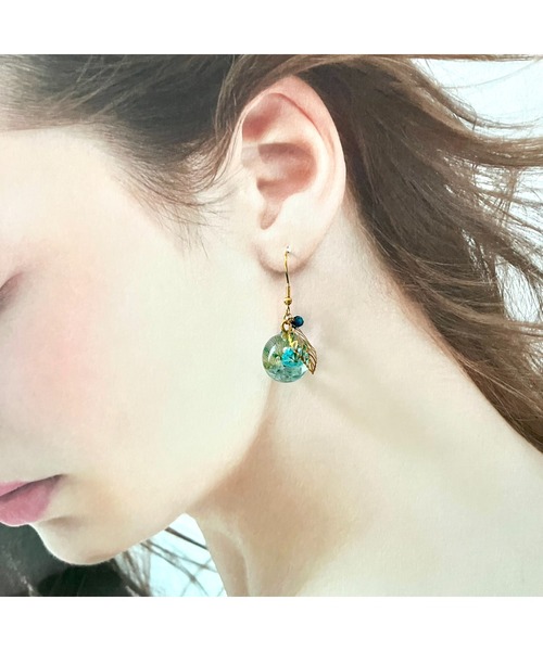 tone(トーン)の「【Willija】金属アレルギー対応《石の果実》ピアス(MA)(ピアス(両耳用)・レディース・ホワイト/パープル/レッド/ピンク/ブルー/グリーン・FREE)」の12枚目の写真