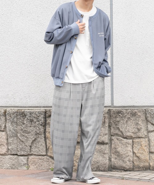 PairPair(ペアペア)の「ロゴカーディガン(ユニセックス)(カーディガン/ボレロ・レディース・ピンク/アイボリー/グレイッシュブルー・フリー)」の19枚目の写真