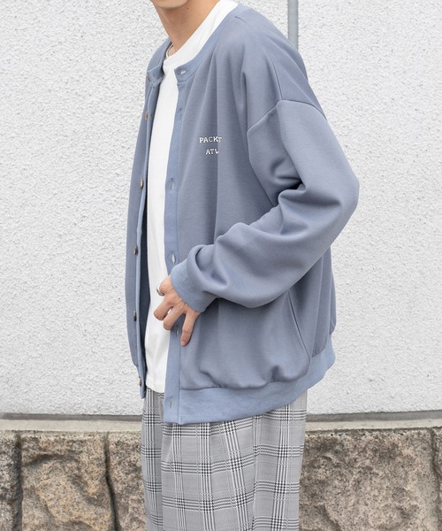 PairPair(ペアペア)の「ロゴカーディガン(ユニセックス)(カーディガン/ボレロ・レディース・ピンク/アイボリー/グレイッシュブルー・フリー)」の22枚目の写真