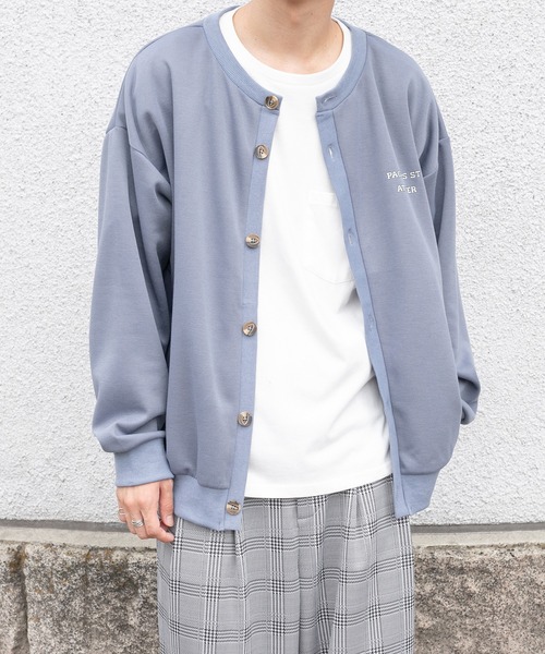 PairPair(ペアペア)の「ロゴカーディガン(ユニセックス)(カーディガン/ボレロ・レディース・ピンク/アイボリー/グレイッシュブルー・フリー)」の21枚目の写真