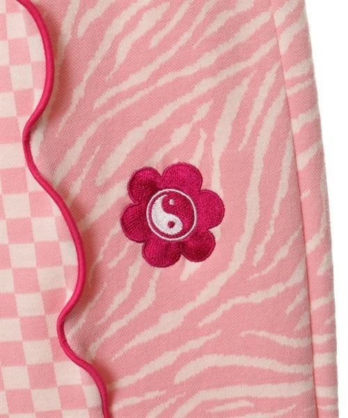 キャンディーストリッパー　CND ピンク カーゴパンツ TINY FLOWER CARGO PANTS | Candy Stripper（キャンディ