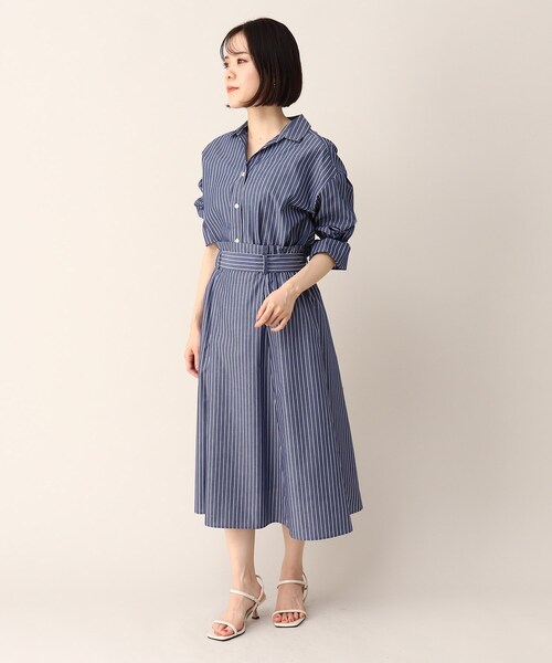 UNTITLED（アンタイトル）の「◆イージーケア スキッパーブラウス【洗える】（シャツ/ブラウス・レディース・ブラック系1/ネイビー系2/ホワイト系・02/48/04/00/44）」の12枚目の写真