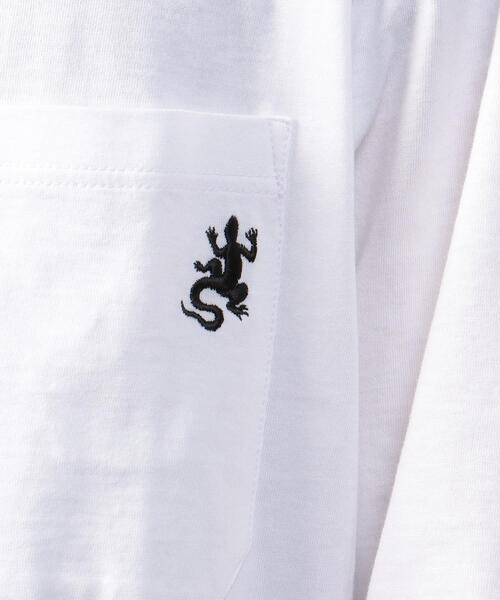 agnes b.（アニエスベー）の「K352 TS クリストフ ロングTシャツ（Tシャツ/カットソー・メンズ・ホワイト・1/2/0/3）」の2枚目の写真