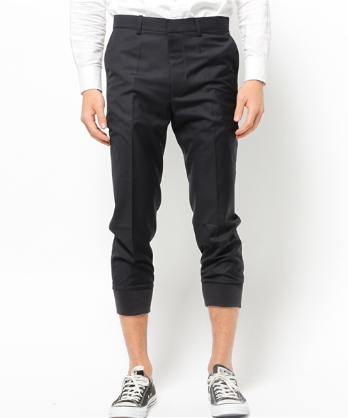 WHO'S WHO gallery（フーズフーギャラリー）の「【GIGGER】リブスラックス（スラックス・メンズ・ブラック/ネイビー/グレー・MEDIUM/LARGE）」の8枚目の写真