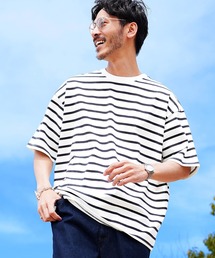 ヘビーウェイト オーバーサイズTシャツ / 13.5オンス ビッグシルエット 無地 半袖 厚手 透けない白T メンズ カットソー