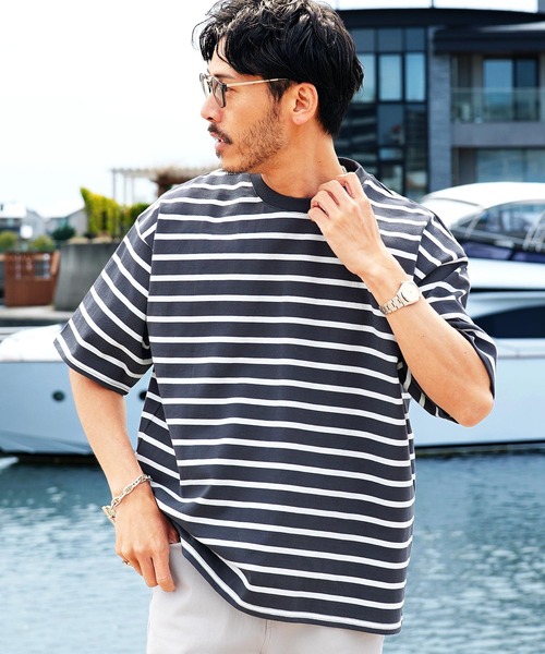 jiggys shop(ジギーズショップ)の「ヘビーオンス ビッグシルエットTシャツ(Tシャツ/カットソー・メンズ・ホワイト系その他/ブラック系その他/ブラック系その他2/グレー系その他/グレー系その他2/ホワイト系その他2/ブラウン系その他/ブラウン系その他2/グレー系その他3/グレー系その他4/ブラック系その他4/ホワイト系その他3/ブラック系その他3/ホワイト系その他4・MEDIUM/LARGE/X-LARGE)」の7枚目の写真