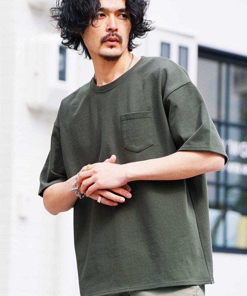 jiggys shop(ジギーズショップ)の「ヘビーオンス ビッグシルエットTシャツ(Tシャツ/カットソー・メンズ・ホワイト系その他/ブラック系その他/ブラック系その他2/グレー系その他/グレー系その他2/ホワイト系その他2/ブラウン系その他/ブラウン系その他2/グレー系その他3/グレー系その他4/ブラック系その他4/ホワイト系その他3/ブラック系その他3/ホワイト系その他4・MEDIUM/LARGE/X-LARGE)」の10枚目の写真