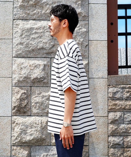 jiggys shop(ジギーズショップ)の「ヘビーオンス ビッグシルエットTシャツ(Tシャツ/カットソー・メンズ・ホワイト系その他/ブラック系その他/ブラック系その他2/グレー系その他/グレー系その他2/ホワイト系その他2/ブラウン系その他/ブラウン系その他2/グレー系その他3/グレー系その他4/ブラック系その他4/ホワイト系その他3/ブラック系その他3/ホワイト系その他4・MEDIUM/LARGE/X-LARGE)」の19枚目の写真