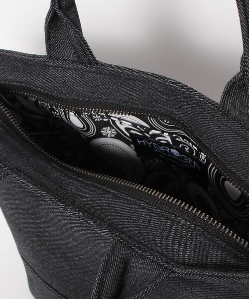 HYDROGEN(ハイドロゲン)の「《HYDROGEN/ハイドロゲン》トートバッグ/TOTEBAG(トートバッグ・メンズ・ブラック/ネイビー・ONE SIZE)」の5枚目の写真
