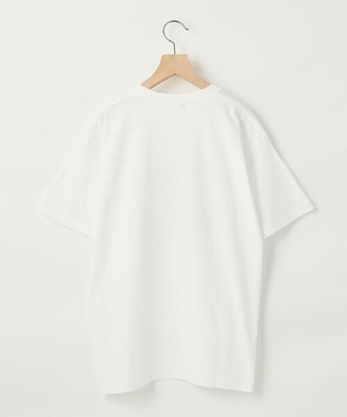 OSAMU GOODS（オサムグッズ）の「【WEB限定】 ＜info. BEAUTY&YOUTH × OSAMU GOODS（R）＞ カレッジTシャツ1（Tシャツ/カットソー・メンズ・ホワイト・S/M/L）」の12枚目の写真