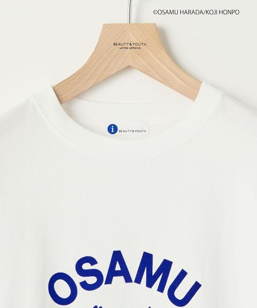 OSAMU GOODS（オサムグッズ）の「【WEB限定】 ＜info. BEAUTY&YOUTH × OSAMU GOODS（R）＞ カレッジTシャツ1（Tシャツ/カットソー・メンズ・ホワイト・S/M/L）」の13枚目の写真