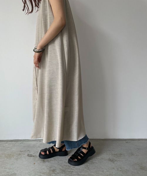 210nouve（トゥージュヌーブ）の「ボリュームソールグルカサンダル（サンダル・レディース・ブラック/ホワイト・36/38/39/37）」の13枚目の写真