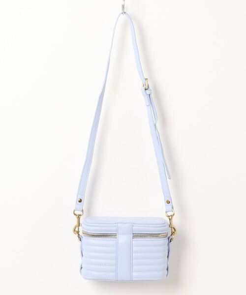 She's Closet（シーズクローゼット）の「キルティング2wayバニティバッグ/ショルダーバッグ（ハンドバッグ・レディース・ホワイト/ブラック/ベージュ/イエロー/ブルー・FREE）」の6枚目の写真