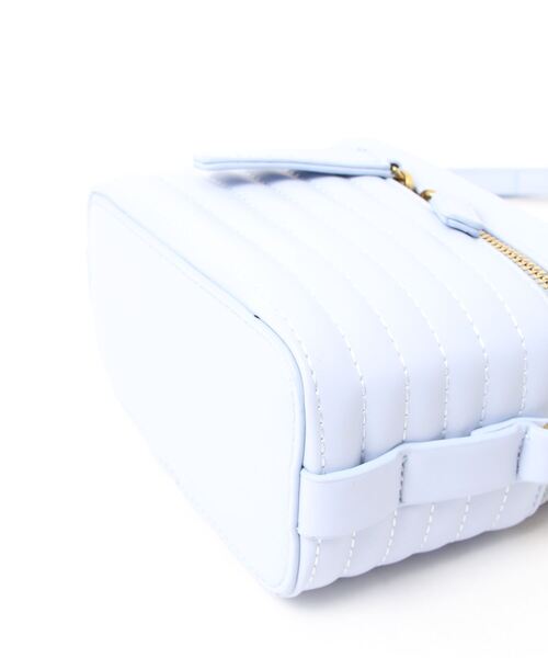 She's Closet（シーズクローゼット）の「キルティング2wayバニティバッグ/ショルダーバッグ（ハンドバッグ・レディース・ホワイト/ブラック/ベージュ/イエロー/ブルー・FREE）」の7枚目の写真