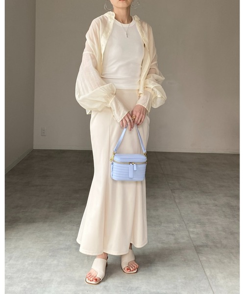 She's Closet（シーズクローゼット）の「キルティング2wayバニティバッグ/ショルダーバッグ（ハンドバッグ・レディース・ホワイト/ブラック/ベージュ/イエロー/ブルー・FREE）」の19枚目の写真