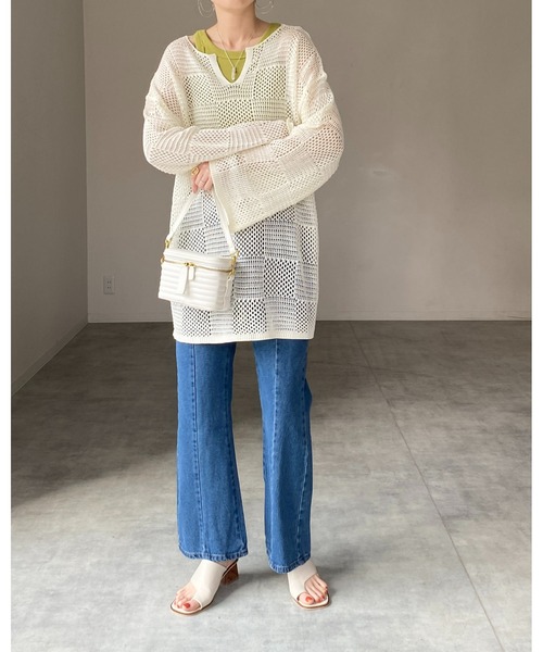 She's Closet（シーズクローゼット）の「キルティング2wayバニティバッグ/ショルダーバッグ（ハンドバッグ・レディース・ホワイト/ブラック/ベージュ/イエロー/ブルー・FREE）」の22枚目の写真