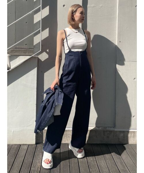 EMODA（エモダ）の「スクエアクロスサンダル（サンダル・レディース・ホワイト/ブラック・SMALL/MEDIUM/LARGE）」の10枚目の写真