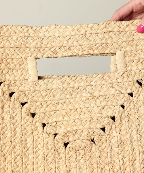 OUVRAGE CLASSE(ウヴラージュクラス)の「【MADE IN MADA /メイドインマダ】MARIE BAG(ショルダーバッグ・レディース・ブラウン/ナチュラル・FREE)」の8枚目の写真