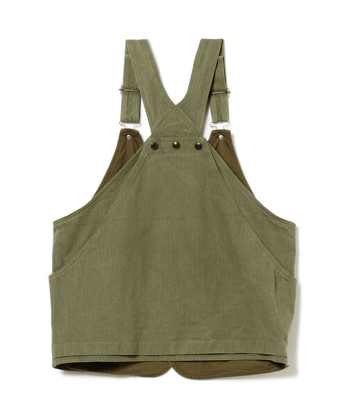 SUGAR CANE（シュガーケーン）の「SUGAR CANE / ヘリンボーン ハンティングベスト（ベスト・メンズ・オリーブ・MEDIUM）」の10枚目の写真