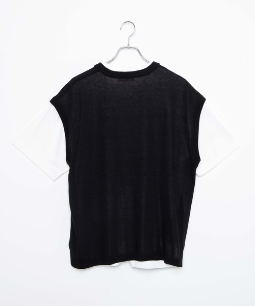 WEGO(ウィゴー)の「WEGO/リネンライクアンサンブルニットベスト(アンサンブル・メンズ・ブルー/ダークグリーン/ベージュ/ブラック・MEDIUM/LARGE)」の17枚目の写真