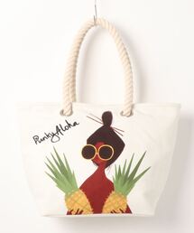 【PUNKY ALOHA】16oz帆布 ロープ トートバッグ