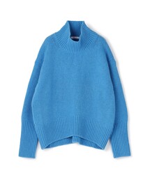 ファインウール ハイネックプルオーバー