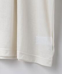 6（ロク）の「＜6(ROKU)＞COTTON NYLON FOOT BALL LINE T-SHIRT