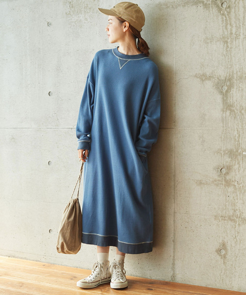 甘撚ワッフル Ici ロングワンピース 5001op を購入できます Par ロングワンピース ワンピース ワンピース