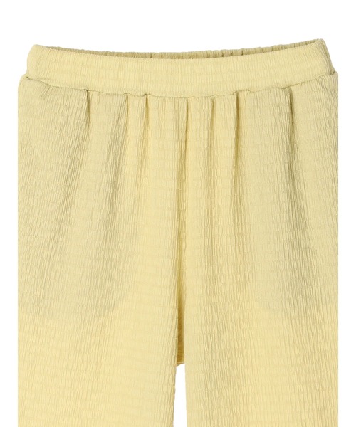 Green　Parks（グリーンパークス）の「ふくれジャガードカットパンツ（その他パンツ・レディース・アイボリー/チャコールグレー/イエロー/ブルー・FREE）」の12枚目の写真