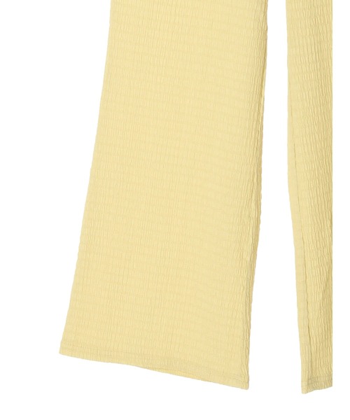 Green　Parks（グリーンパークス）の「ふくれジャガードカットパンツ（その他パンツ・レディース・アイボリー/チャコールグレー/イエロー/ブルー・FREE）」の15枚目の写真