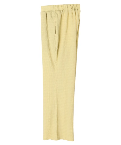 Green　Parks（グリーンパークス）の「ふくれジャガードカットパンツ（その他パンツ・レディース・アイボリー/チャコールグレー/イエロー/ブルー・FREE）」の20枚目の写真