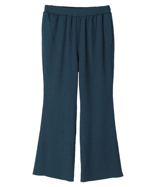 Green　Parks（グリーンパークス）の「ふくれジャガードカットパンツ（その他パンツ・レディース・アイボリー/チャコールグレー/イエロー/ブルー・FREE）」の7枚目の写真