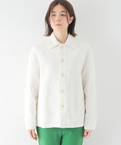mii(ミー)の「【Mii / ミイ】HAND EMBROIDERED JK:ジャケット(その他アウター・レディース・ホワイト・SMALL)」の6枚目の写真