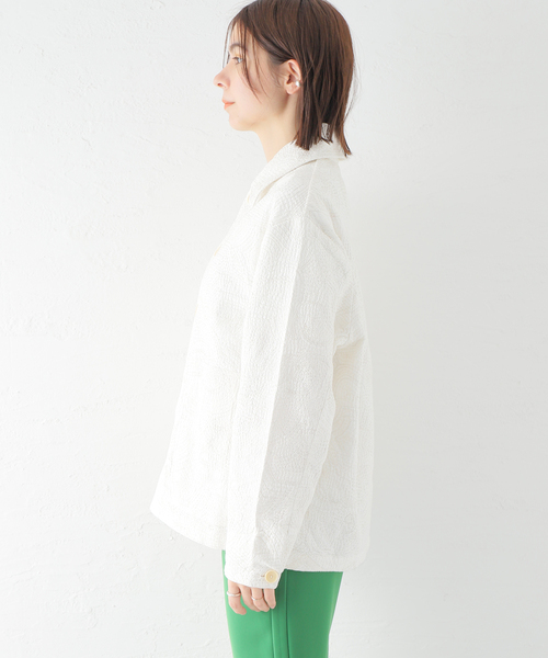 mii(ミー)の「【Mii / ミイ】HAND EMBROIDERED JK:ジャケット(その他アウター・レディース・ホワイト・SMALL)」の7枚目の写真