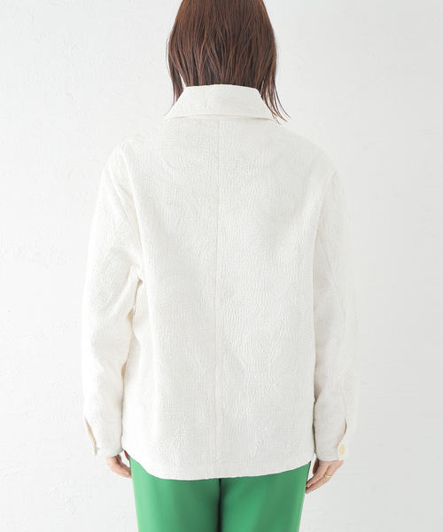 mii(ミー)の「【Mii / ミイ】HAND EMBROIDERED JK:ジャケット(その他アウター・レディース・ホワイト・SMALL)」の8枚目の写真
