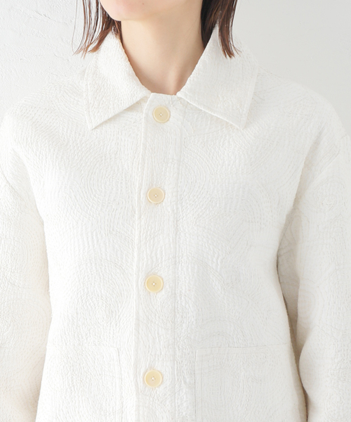 mii(ミー)の「【Mii / ミイ】HAND EMBROIDERED JK:ジャケット(その他アウター・レディース・ホワイト・SMALL)」の9枚目の写真
