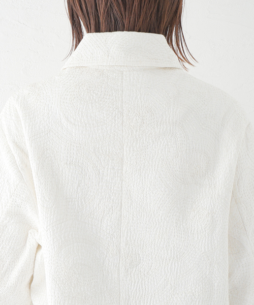 mii(ミー)の「【Mii / ミイ】HAND EMBROIDERED JK:ジャケット(その他アウター・レディース・ホワイト・SMALL)」の10枚目の写真