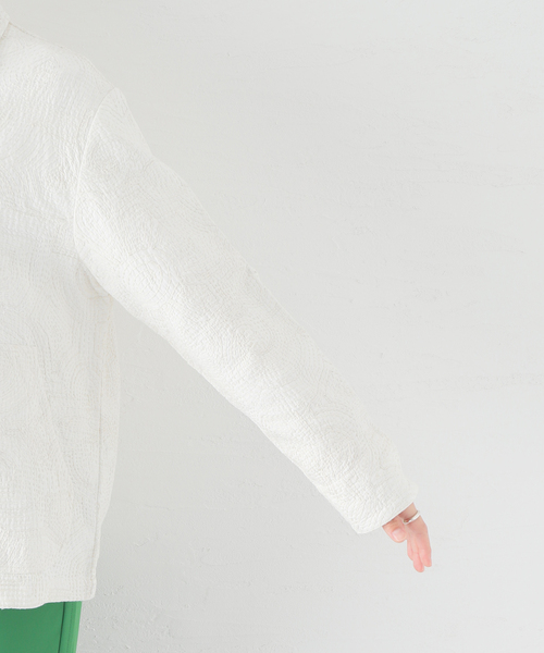 mii(ミー)の「【Mii / ミイ】HAND EMBROIDERED JK:ジャケット(その他アウター・レディース・ホワイト・SMALL)」の11枚目の写真