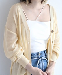 アシメトリー カップツキインナーキャミソール