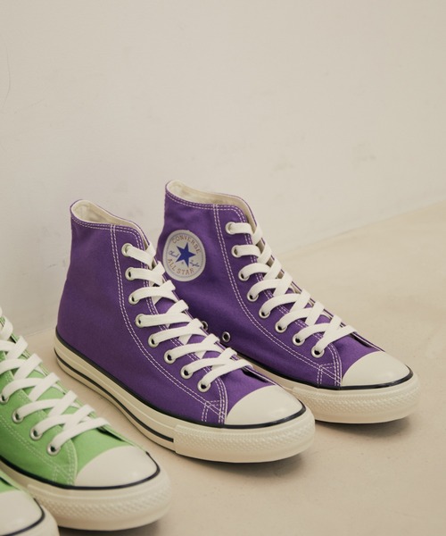 CONVERSE(コンバース)の「converse all star us colour hi(スニーカー・レディース・ダークグリーン/パープル系その他・23.5cm/24.5cm/24.0cm)」の2枚目の写真