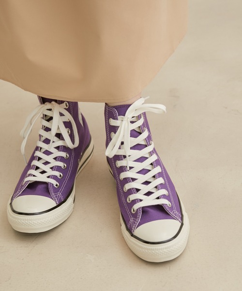 CONVERSE(コンバース)の「converse all star us colour hi(スニーカー・レディース・ダークグリーン/パープル系その他・23.5cm/24.5cm/24.0cm)」の12枚目の写真
