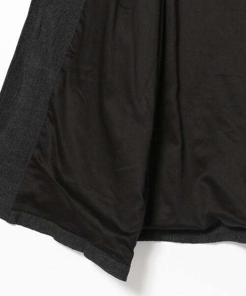 SETTO(セット)の「SETTO / GAUZE GOWN ガウンコート(ノーカラーコート・レディース・グレー・ONE SIZE)」の5枚目の写真