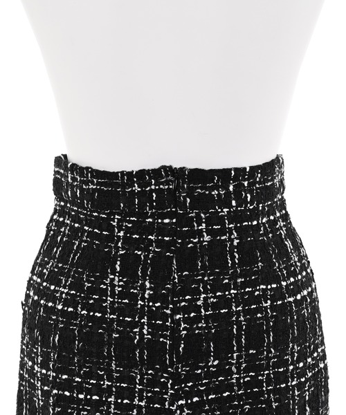 Narcissus(ナルシス)の「【Narcissus】ツイードタイトスカート(スカート・レディース・ホワイト/ブラック・FREE)」の13枚目の写真